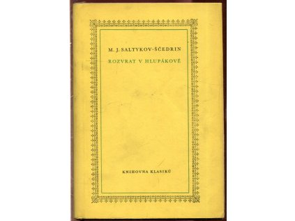 Rozvrat v Hlupákově : komedie a satiry z let 1857-1865
