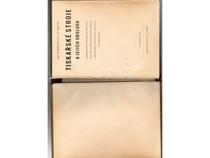 Tiskařské stoje a jejich obsluha, Jaroslav Dobrovolný, 1950