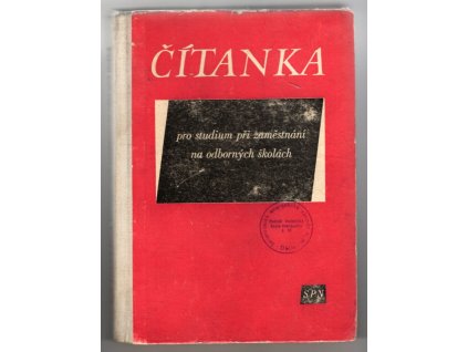 Čítanka pro studium při zaměstnání na odborných školách, Otakar Hönig, 1962