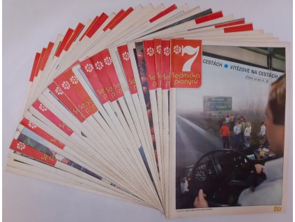 Sedmička pionýrů – ročník XIX – nekompletní : Čtení pro chlapce a děvčata na 7 dní, 1986