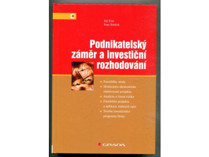 Podnikatelský záměr a investiční rozhodování