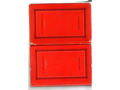 Tragédie I-II, William Shakespeare, 1958