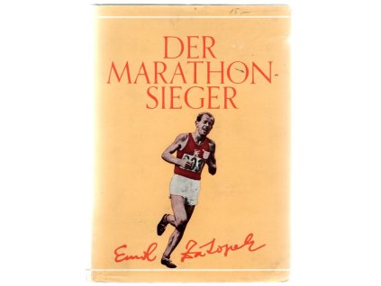Der marathonsieger Emil Zátopek