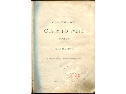 Josefa Kořenského cesty po světě - Žaponsko, Josef Kořenský, 0