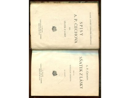 Sňatek z lásky  a jiné humoresky, Anton Pavlovič Čechov, 0