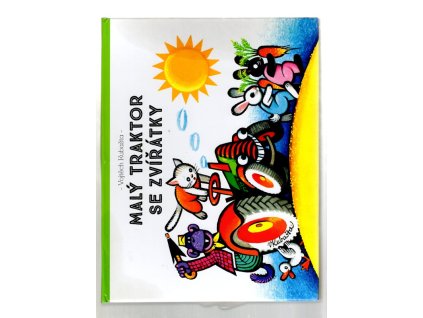 POP-UP leporelo Vojtěch Kubašta - Malý traktor se zvířátky