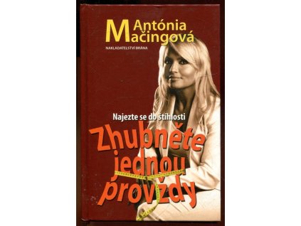 Zhubněte jednou pro vždy, Antónia Mačingová, 2012