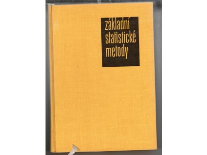 Základní statistické metody, Václav Fabián, 1963