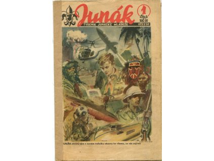 273033 junak tydenik junacke mladeze rocnik 30 nekompletni konvolut 27 cisel