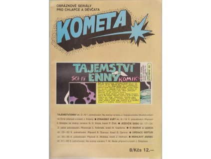 Kometa 8 : obrazové seriály pro chlapce a děvčata, 1989