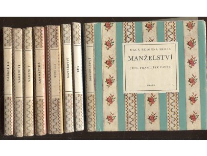 Malá rodinná škola - KOMPLET - Vaření I-III, Kuchyň, Byt, Kosmetika, Manželství, Mateřství