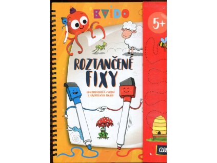 Roztančené fixy: Gramomotorická cvičení s mazatelnými fixy