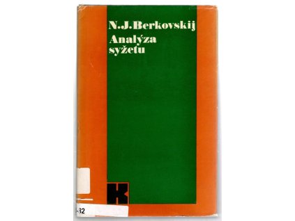 Analýza syžetu, Naum Jakovlevič Berkovskij, 1979