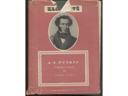 Výbor z díla. Díl 3, Aleksandr Sergejevič Puškin, 1950
