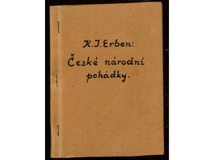 České národní pohádky, Karel Jaromír Erben, 1941