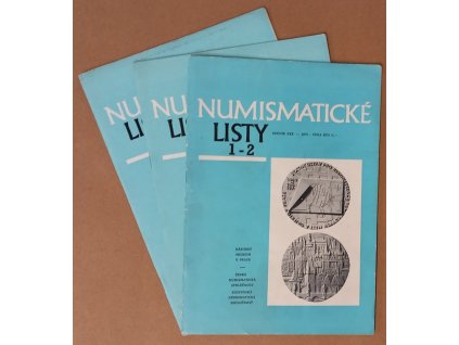Numismatické listy – ročník XXX, 1–6, 1975