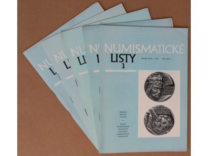 Numismatické listy – ročník XXXIV, 1–6, 1979