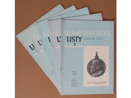 Numismatické listy – ročník XXXV, 1–6, 1980