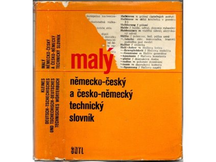 Malý německo-český a česko-německý technický slovník : Určeno též vysokošk. posluchačům