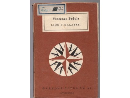Lidé v Kalabrii, Vincenzo Padula, 1951