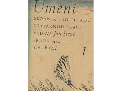 Umění – Sborník pro českou výtvarnou práci- VIII.