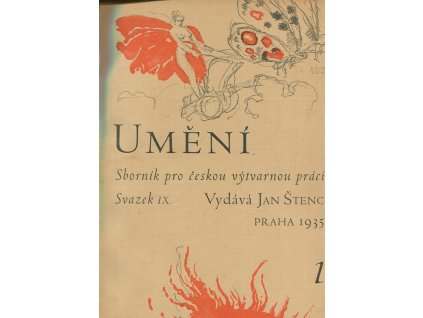 Umění – Sborník pro českou výtvarnou práci- IX., 1935