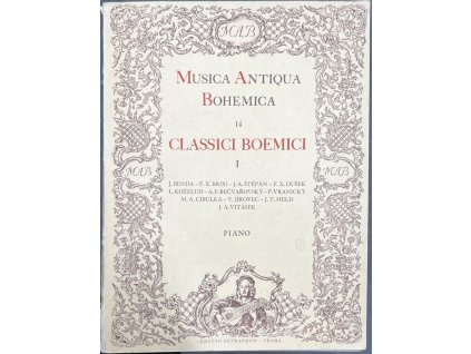 Classici Boemici I : piano, 1973