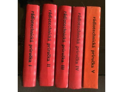 Rádiotechnická príručka I-V (komplet I-V), 1967