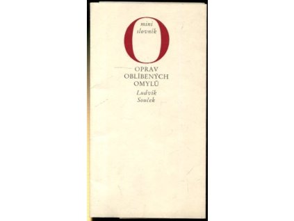 Minislovník oprav oblíbených omylů, 1976