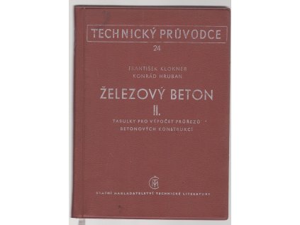 Železový beton II. díl, 1960