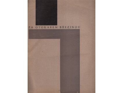 Za Otakarem Březinou, Vilém Závada, 1929