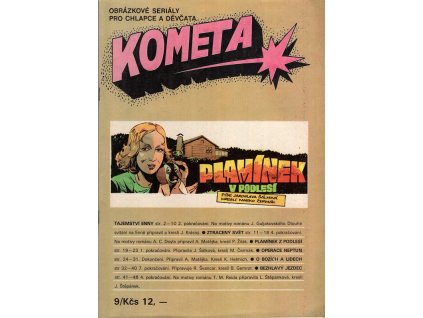 Kometa 9 : obrazové seriály pro chlapce a děvčata, různí, 1989