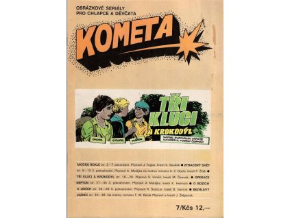 Kometa 7 – Obrazové seriály pro chlapce a děvčata, různí, 1989
