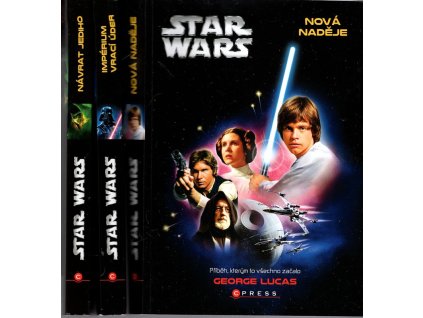 Star Wars 1-3 - Nová naděje, Impérium vrací úder, Návrat Jediho, George Lucas, 2015