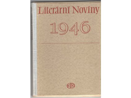 Literární noviny ročník XV, číslo 1 - 10, 1946