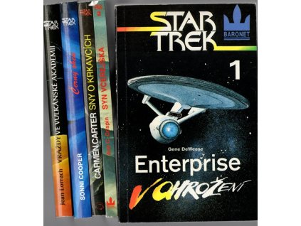 Enterprise v ohrožení, Syn včerejška, Sny o krkavcích, Černý oheň, Vraždy ve vulkánské akademii, Gene De Weese, 1992