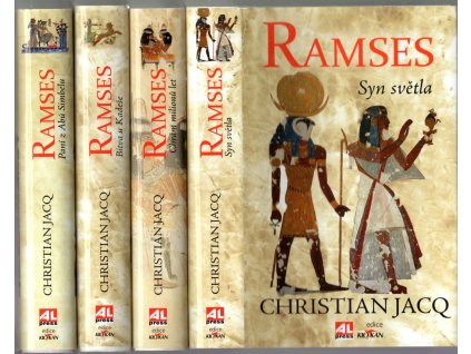 Ramses. 1-4, Syn světla, Chrám milionů let, Bitva u Kadeše, Paní z Abú Simbelu, Christian Jacq, 1996