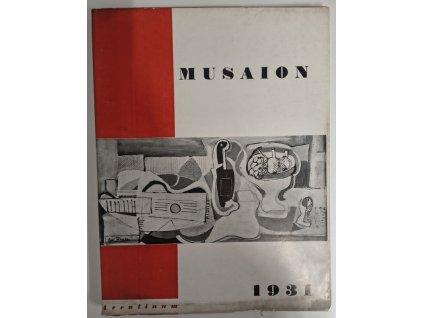 Musaion 1931 - aventinská revue pro výtvarné umění, F. Muzika (red.), 1931