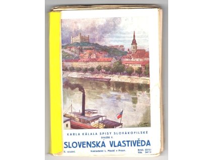 Slovenská vlastivěda - pro dům a školu, Karel Kálal, 1930