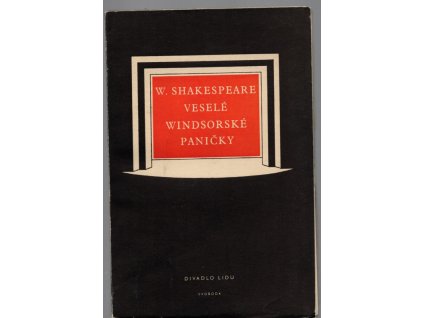 Veselé windsorské paničky, William Shakespeare, 1948