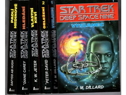 Star Trek - Vyslanec, Obležení, Vlastní krví, Hledání, Padlí hrdinové, J. M Dillard, 2002