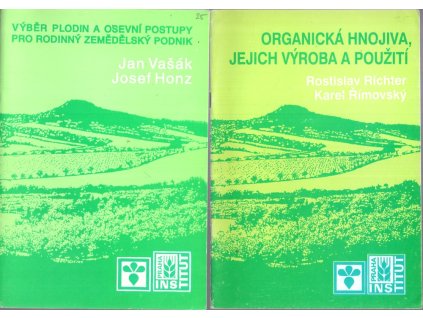 Výběr plodin a osevní postupy pro rodinný zemědělský podnik, Jan Vašák, 1993