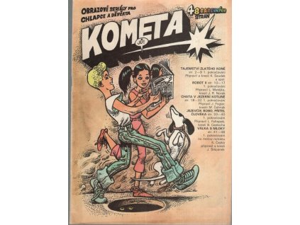 Kometa 1: Obrazové seriály pro chlapce a děvčata, 1989