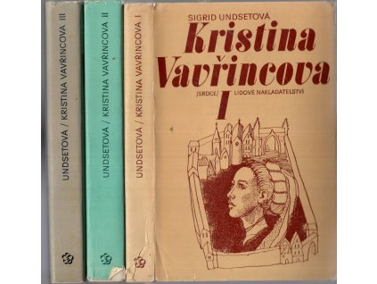 Kristina Vavřincova, I-III (Věnec, Paní, Kříž), Sigrid Undsetová, 1977
