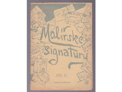 Malířské signatury. Díl II, Václav Rytíř, 1944