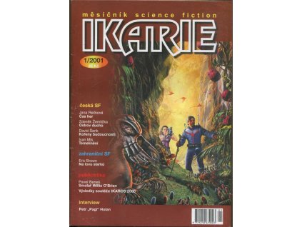 Ikarie 2001 1-12 komplet - měsíčník science fiction, 2001