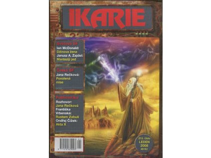 Ikarie 2008 1-12 komplet - měsíčník science fiction, 2008