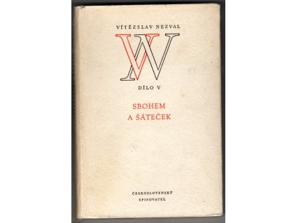 Sbohem a šáteček, Vítězslav Nezval, 1957