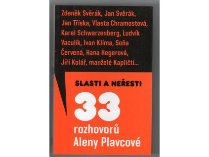 Slasti a neřesti-33 rozhovorů Aleny Plavcové, Alena Plavcová, 2013