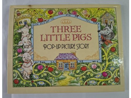 POP-UP leporelo - Three Little Pigs - Pop-Up Picture Story, 1991